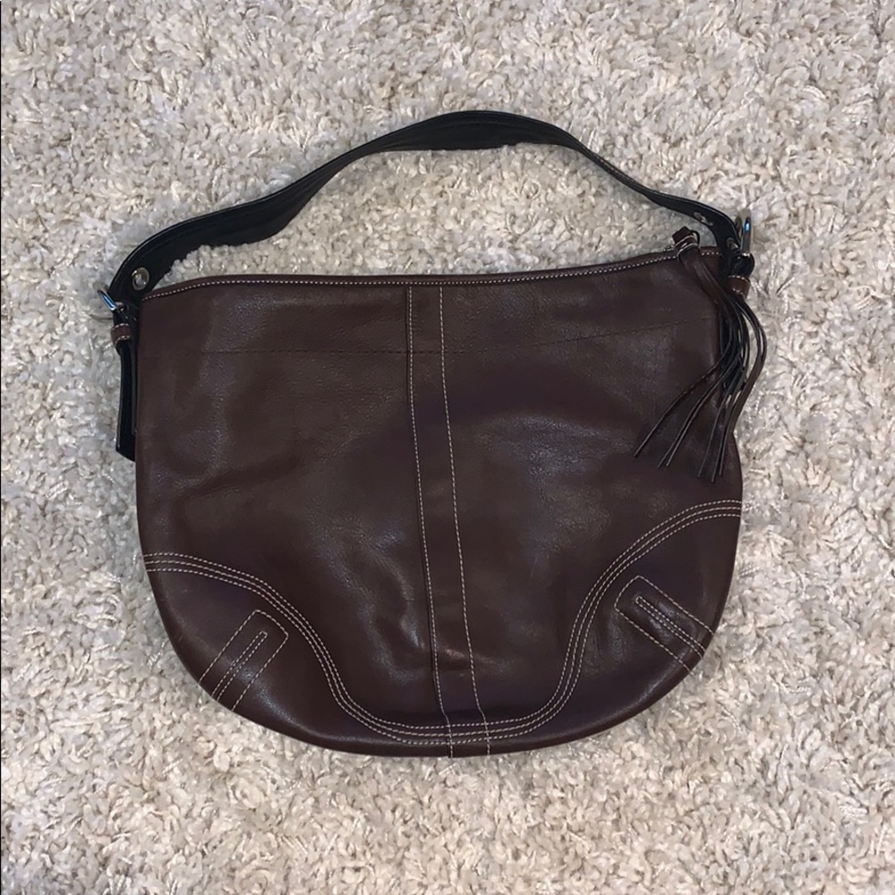 Coach Brown Leather Bag
